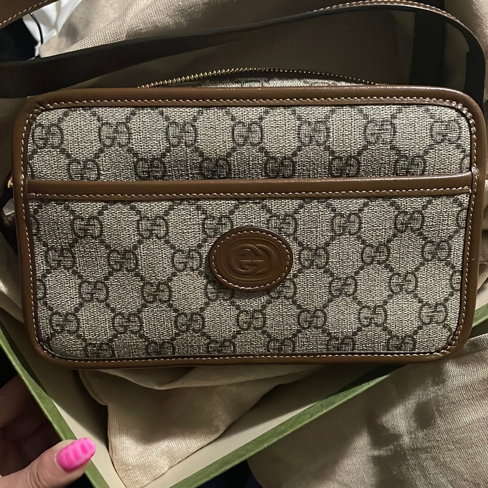 Mini bag with Interlocking G